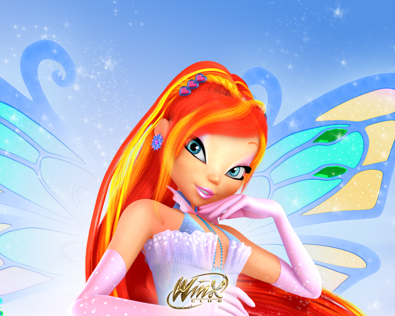 fond ecran winx club